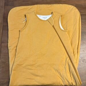 NWOT Kyte Baby Mustard Yellow Sleep Sack LARGE  1.0tog